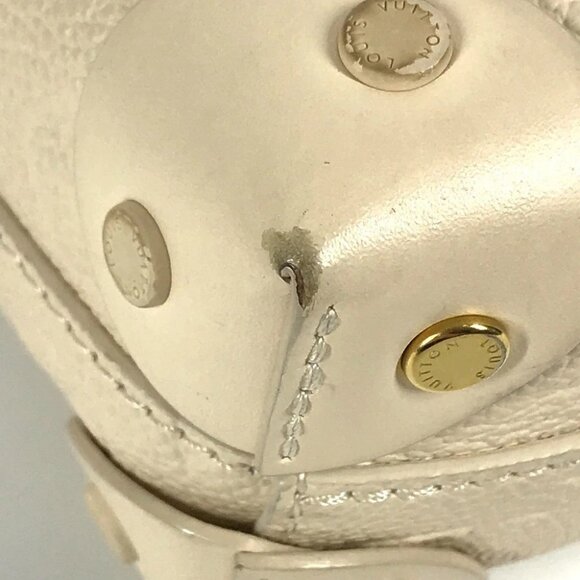 LOUIS VUITTON M45394 MonogramEmpreinte Petite Malle Souple Bag Box Bag Hand Bag - Picture 10 of 16